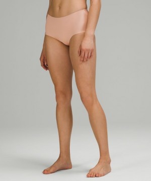 Lululemon InvisiWear Boyshort Underkläder Dam Misty Shell | LCNG-18496