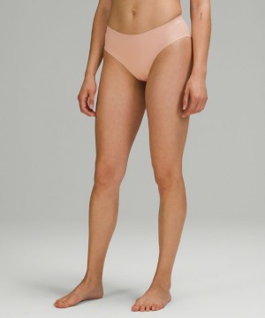 Lululemon InvisiWear Cheeky Bikini Underkläder Dam Misty Shell | IYGO-96723
