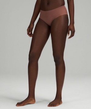 Lululemon InvisiWear Mid-Rise Hipster Underwear Underkläder Dam Smoky Topaz | NKHI-95618