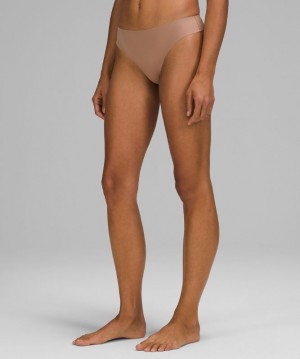 Lululemon InvisiWear Thong Underkläder Dam Bruna | HBMR-75861