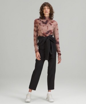 Lululemon LAB Wool-Blend Tie Dye LS Blast Dam Bruna Koppar | BAPH-07189