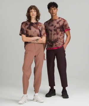 Lululemon Lab Wool-Blend Tie Dye T-Shirt Blast Herr Bruna Koppar | YEPZ-40158