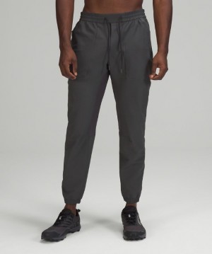Lululemon License to Train Jogger Byxor Herr Mörkgrå | DCIS-70941