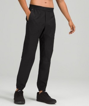 Lululemon License to Train Jogger Byxor Herr Svarta | ZYER-74810