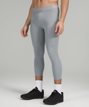 Lululemon License to Train Tight 21 Byxor Herr Grå | LOPW-63849