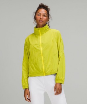 Lululemon Lightweight Hooded Jacket Jackor Dam Gula | LROZ-81259