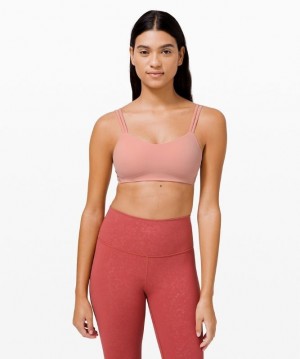 Lululemon Like a Cloud Bra Light Support Sport BH Dam Rosa | HSWY-90183