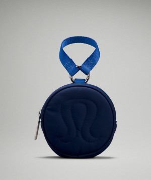Lululemon Logo Coin Pouch Väskor Accessories Turkos Blå | EQYB-10792