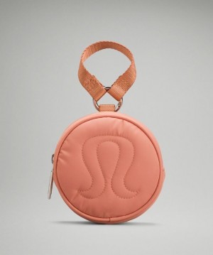 Lululemon Logo Coin Pouch Väskor Accessories Rosa | AHIW-06472