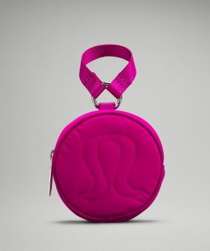 Lululemon Logo Pouch Väskor Accessories Ripened Raspberry | EAUP-25389