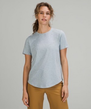 Lululemon Love Crew Blast Dam Heathered Chambray | AINX-89235