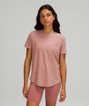 Lululemon Love Crew Short Sleeve T-Shirt Blast Dam Vita | FHDZ-31578