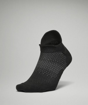 Lululemon MacroPillow Tab Run Sock Strumpor Accessories Svarta | DJKN-45987