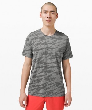 Lululemon Metal Vent Breathe SS Blast Herr Svarta | YDKG-06128