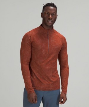 Lululemon Metal Vent Tech 1/2 Zip 2.0 Blast Herr Mintgröna Bruna | SNYZ-76349