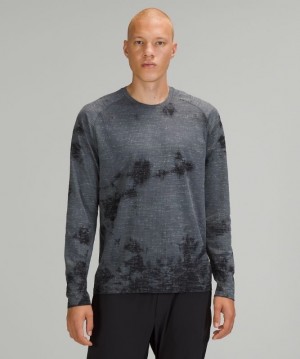 Lululemon Metal Vent Tech LS 2.0 Blast Herr Svarta | SBAX-09647