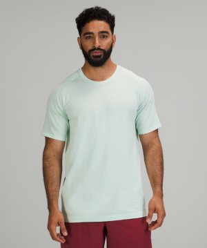 Lululemon Metal Vent Tech SS 2.0 Blast Herr Mintgröna Mintgröna | RBKQ-60854