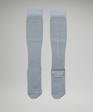 Lululemon MicroPillow Compression Run Strumpor Accessories Chambray | WERF-39470