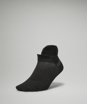 Lululemon MicroPillow Tab Running Sock Light Cushioning Strumpor Accessories Svarta | TIEK-73054