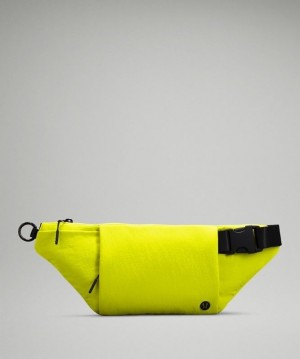 Lululemon Multi-Pocket Belt Bag Väskor Accessories Gula Svarta | NSMY-14957