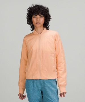 Lululemon Non-Stop Bomber Jackor Dam Aprikos | IDPT-56917