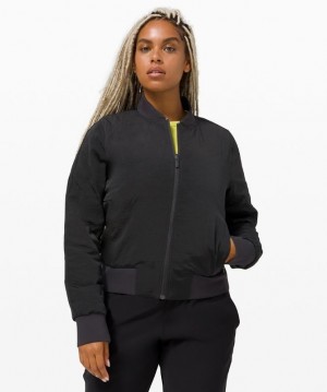 Lululemon Non-Stop Bomber Jackor Dam Svarta | LOMD-79635