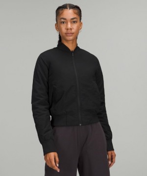 Lululemon Non Stop Bomber Jackor Dam Svarta | RPYF-50913