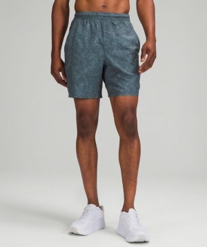 Lululemon Pace Breaker Short 7 LL Shorts Herr Blå Olika Färger | JHIV-62531
