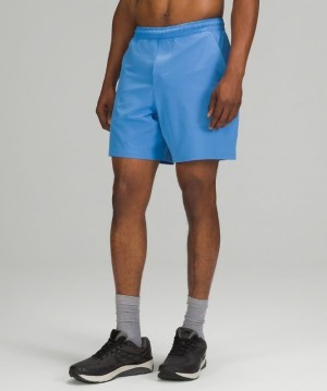 Lululemon Pace Breaker Short 7 LL Shorts Herr Blå | BWCM-68401