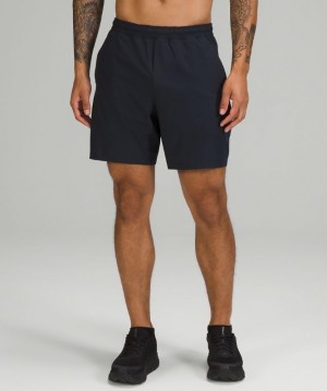 Lululemon Pace Breaker Short 7 LL Shorts Herr Marinblå | TDSQ-02193