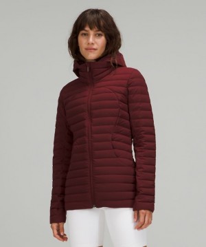 Lululemon Pack It Down Jacket Jackor Dam Röda Vinröda | HJEA-73249