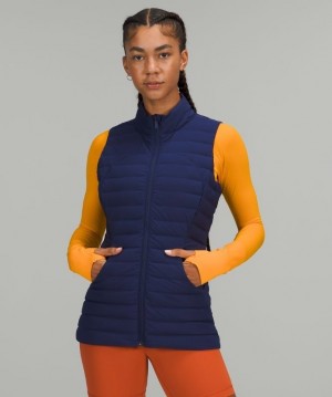 Lululemon Pack It Down Vest Jackor Dam Night Sea | ERYF-59683