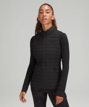 Lululemon Pack It Down Vest Jackor Dam Svarta | KUTY-40952