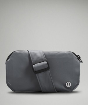 Lululemon Pop it Off Crossbody Väskor Accessories Grå Grå | NDBF-75108