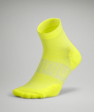 Lululemon Power Stride Ankle Sock Strumpor Accessories Gula | OMJB-40837