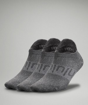 Lululemon Power Stride Tab Sock 3 Pack Strumpor Accessories Grå Grå Grå | AOQF-19574