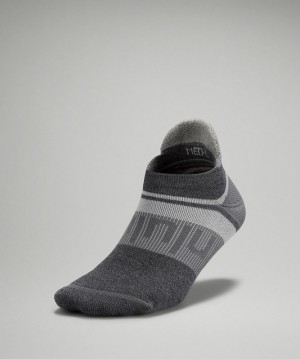 Lululemon Power Stride Tab Sock Wool Strumpor Accessories Grå Mörkgrå | CZJM-32859