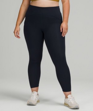 Lululemon Power Thru High-Rise Tight 25 Leggings Dam Marinblå | XYKG-02896