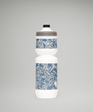 Lululemon Purist Cycling Waterbottle Vattenflaskor Accessories Blå Grå Vita | HADB-45216