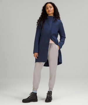 Lululemon Rain Rebel Jacket Jackor Dam Night Sea | ZIXS-50186