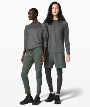 Lululemon Refract LS Tee Blast Herr Svarta | UDMT-96281