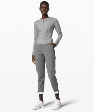 Lululemon Reykur Long Sleeve Blast Dam Grå | ASXQ-75962
