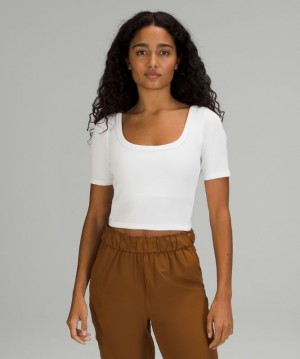 Lululemon Ribbed Held Tight Short Sleeve Shirt Blast Dam Vita | VQKY-06412