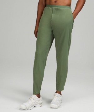 Lululemon Run State Jogger Tall Byxor Herr Gröna | PXSQ-32687