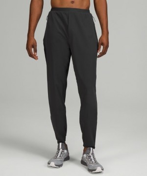 Lululemon Run State Jogger Tall Byxor Herr Mörkgrå | EUGY-53791