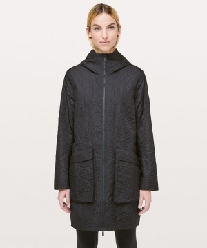 Lululemon SHIWA SHELL Jackor Dam Svarta | OEIR-52960