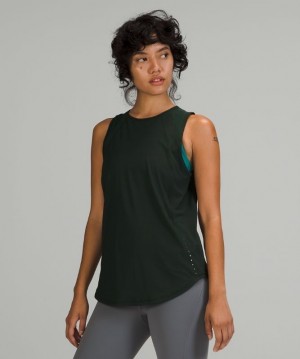 Lululemon Sculpt Tank Top Blast Dam Gröna | NDBQ-78461