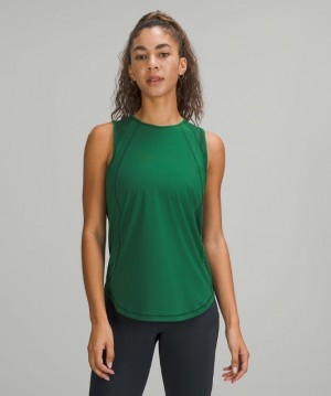 Lululemon Sculpt Tank Top Blast Dam Gröna | DKZX-51276