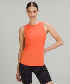 Lululemon Sculpt Tank Top Blast Dam Korall | QCDK-14697