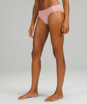 Lululemon Seamless Mid-Rise Bikini Underwear 3 Pack Underkläder Dam Rosa | THSN-40167
